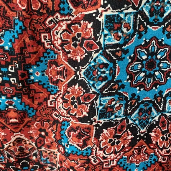 Sundress Women Dress Size M/L Multicolor Off Shoul - Picture 3 of 5